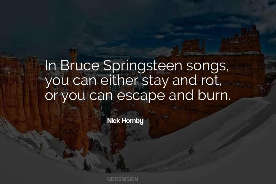 Quotes About Springsteen #299991