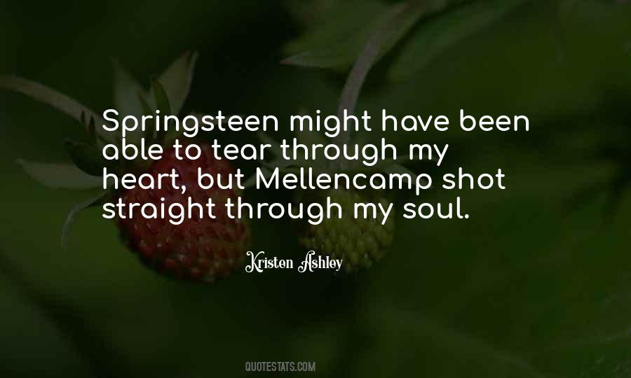 Quotes About Springsteen #380463