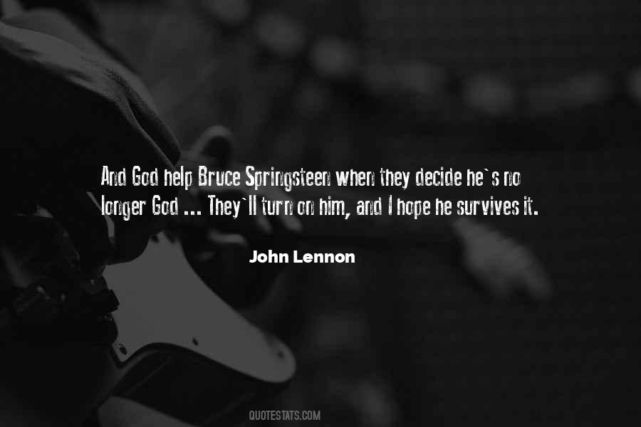 Quotes About Springsteen #630755