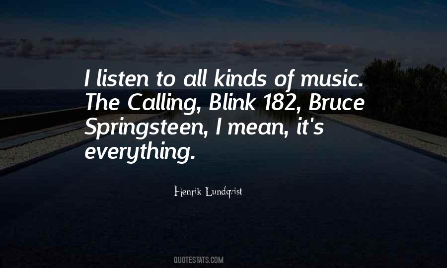 Quotes About Springsteen #719331