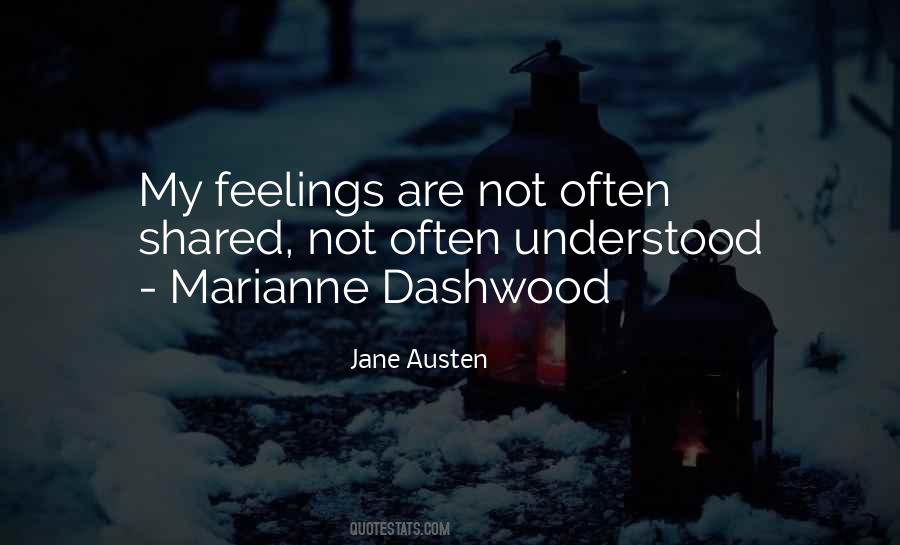 Quotes About Not Feelings #24107