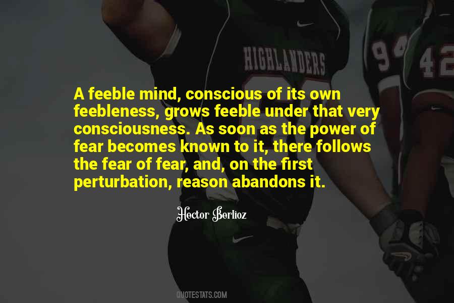 Quotes About Power And Fear #143607