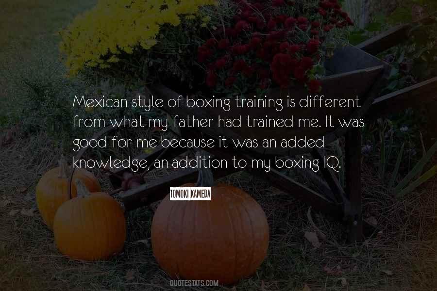 Mexican Boxing Sayings #676199