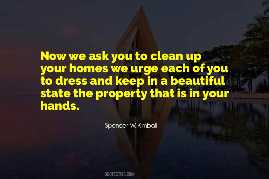 Clean Up Sayings #1180654
