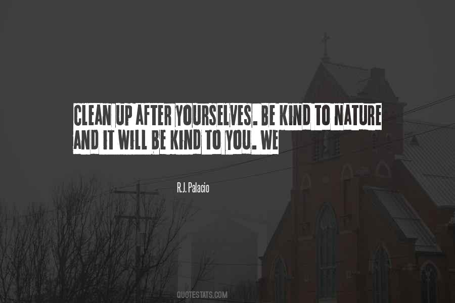 Clean Up Sayings #1670639