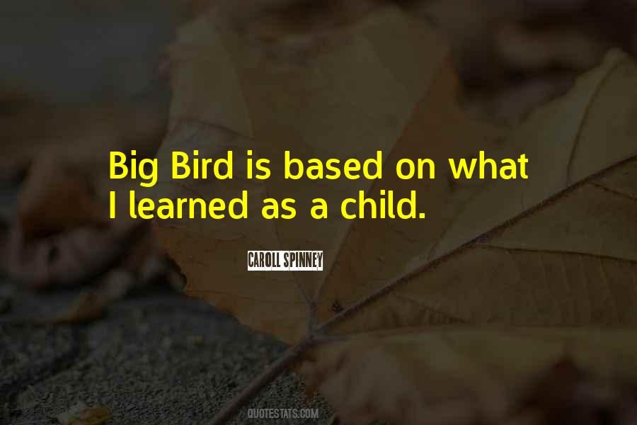 Big Bird Sayings #876424