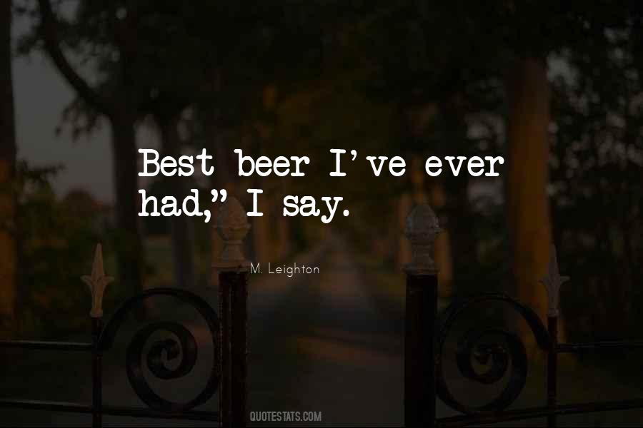 Best Beer Sayings #784875