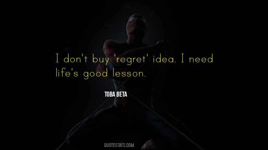 Good Regret Sayings #636615