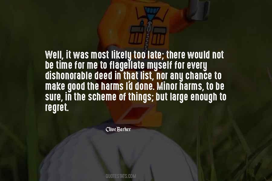 Good Regret Sayings #801496