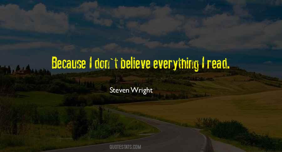 Dont Believe Sayings #1004326