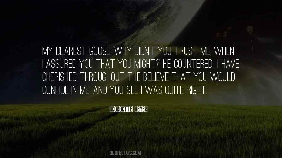 Trust And Believe Sayings #281260