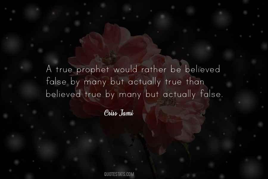 False Belief Sayings #1402624