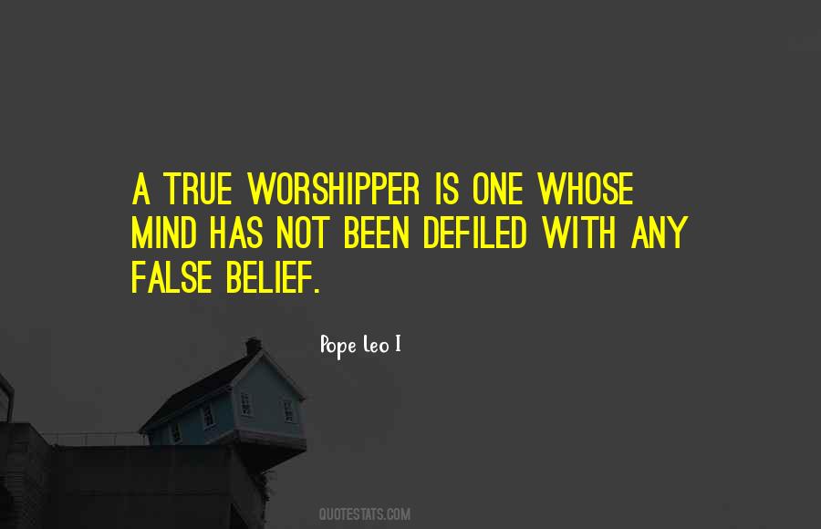 False Belief Sayings #1538135