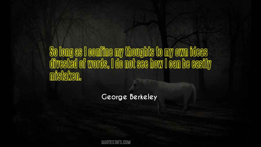 George Berkeley Sayings #1577805