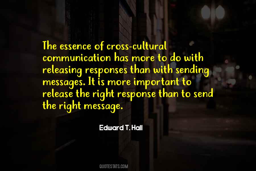 Quotes About Cross Cultural Communication #1852165