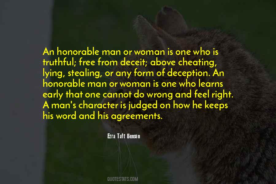 Quotes About Stealing Lying And Cheating #842922