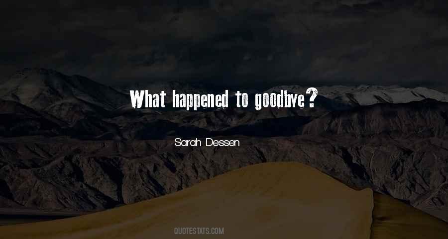 Sad Goodbye Sayings #513473
