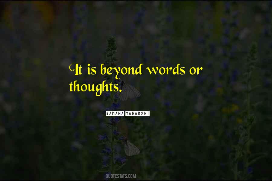 Beyond Words Sayings #428461
