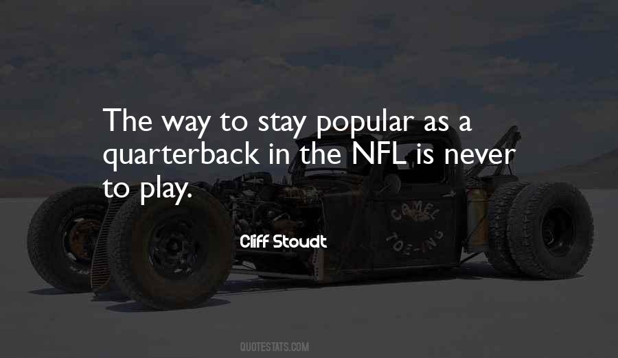 Nfl Quarterback Sayings #1129720