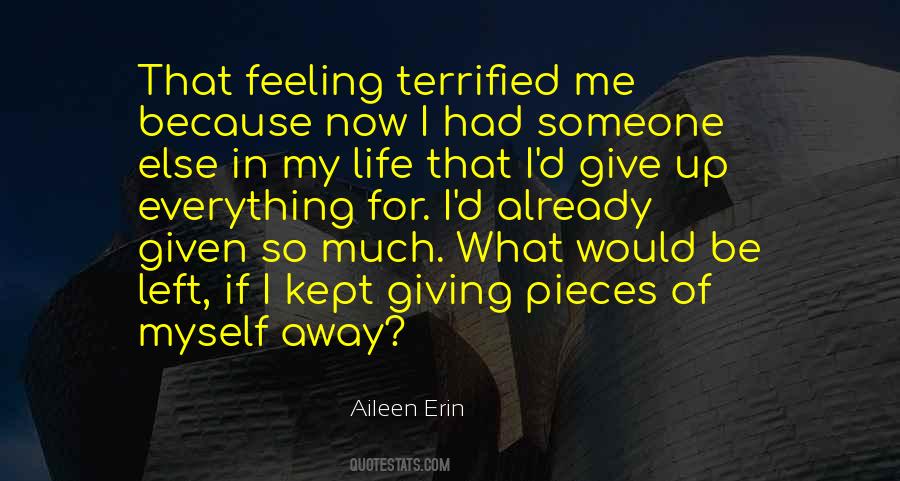 Quotes About Give Up Life #101818