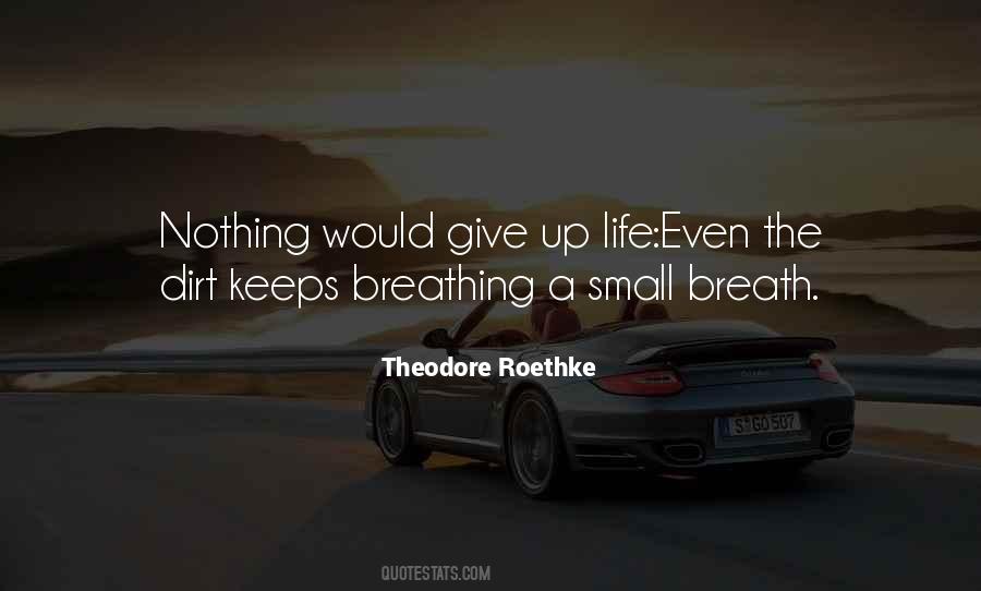 Quotes About Give Up Life #29973