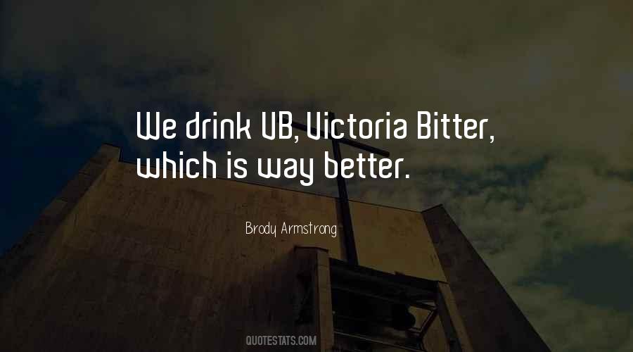 Victoria Bitter Sayings #619268