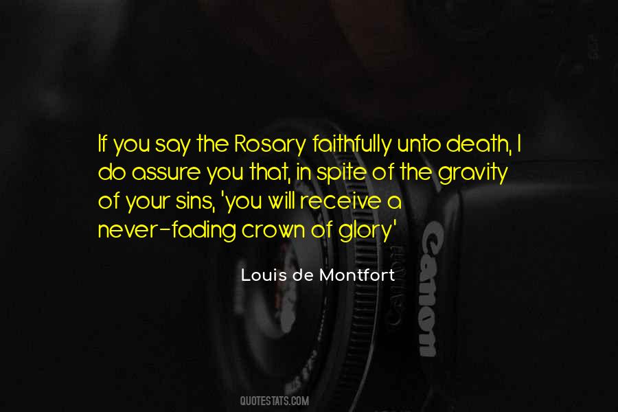 Quotes About Rosary #958179