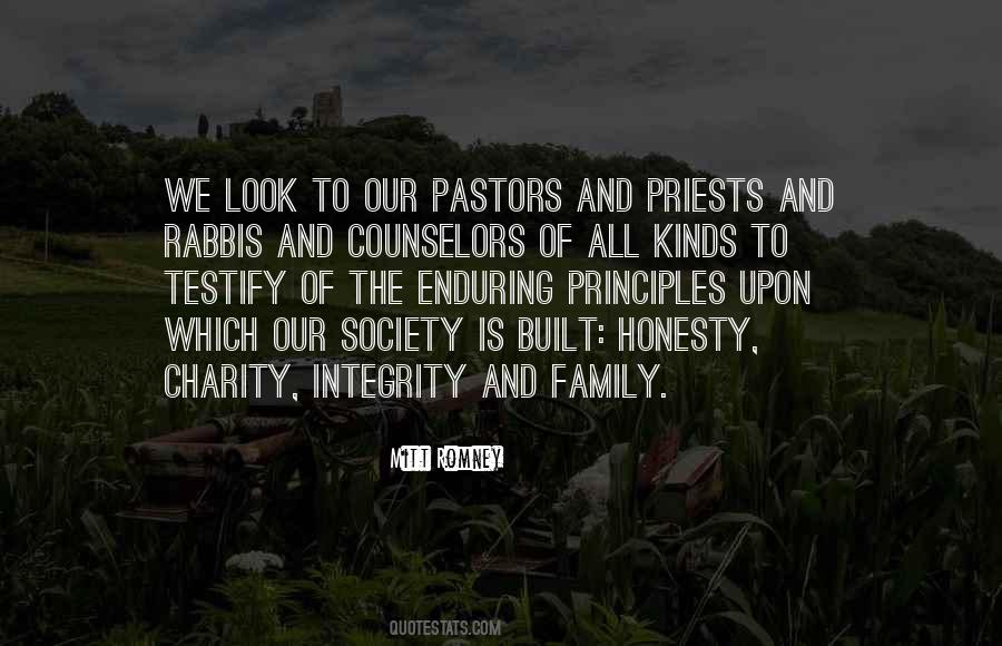 Quotes About Integrity And Family #1266041