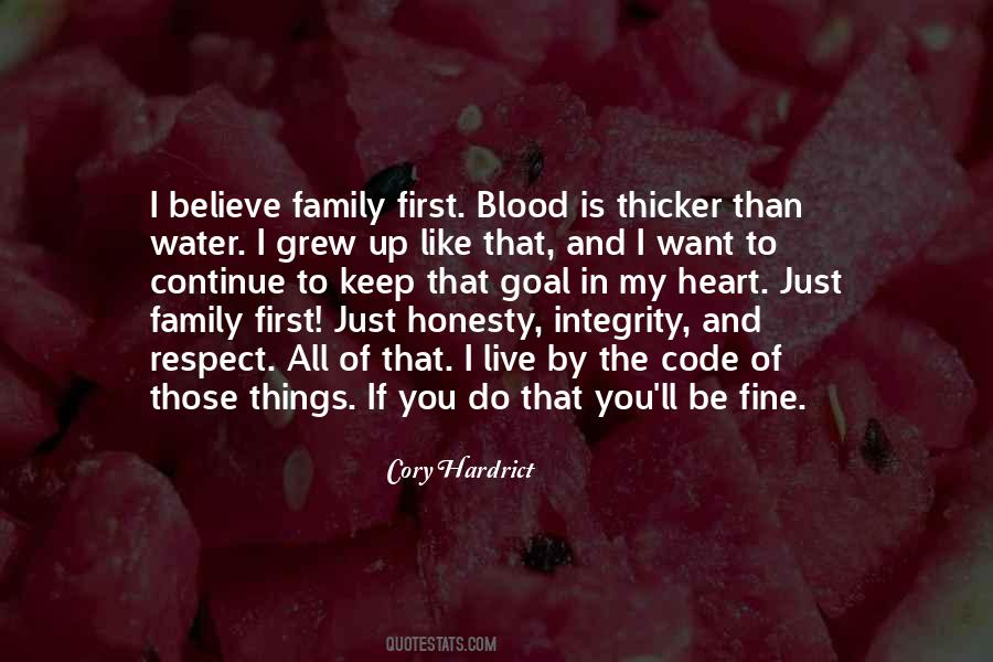 Quotes About Integrity And Family #503721