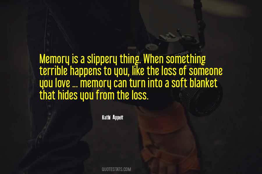 Memory Blanket Sayings #365875