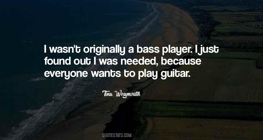 Bass Player Sayings #1046080