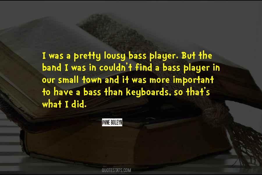 Bass Player Sayings #1221839