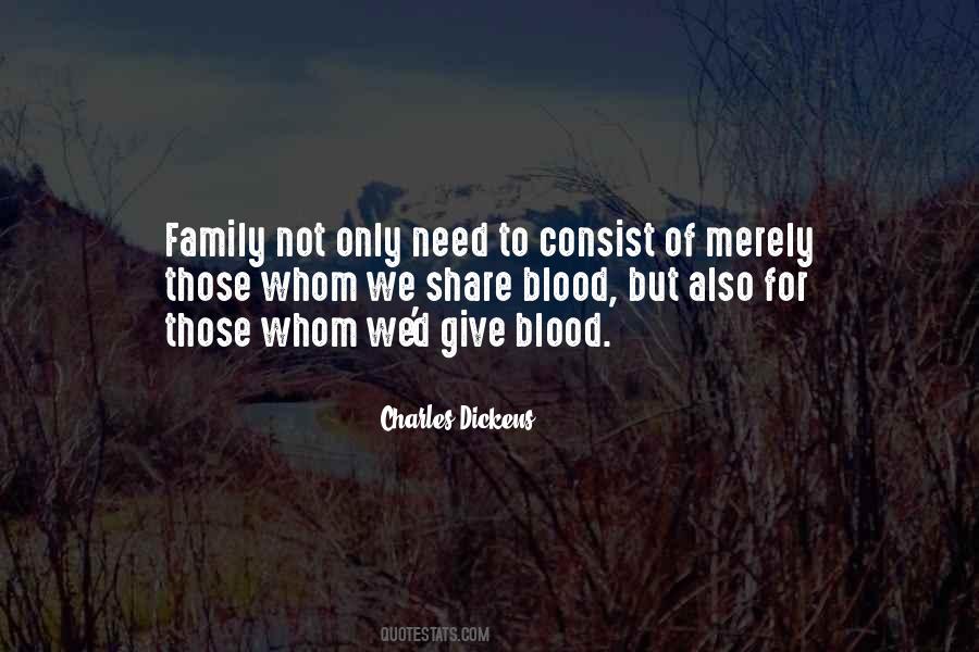 Family Blood Sayings #182180