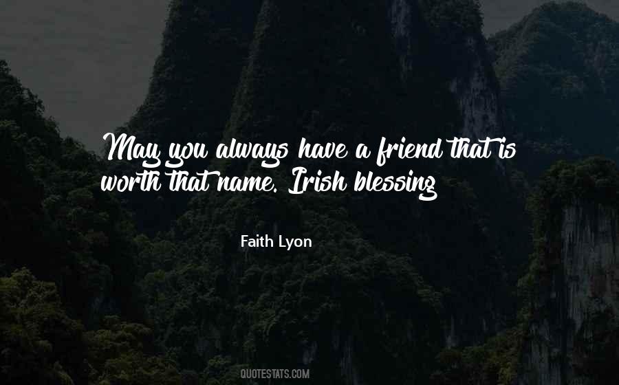 Irish Blessing Sayings #697772