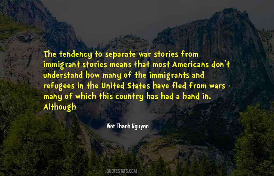 Quotes About Immigrants And Refugees #835259