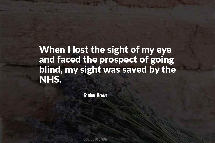 Blind Eye Sayings #365903