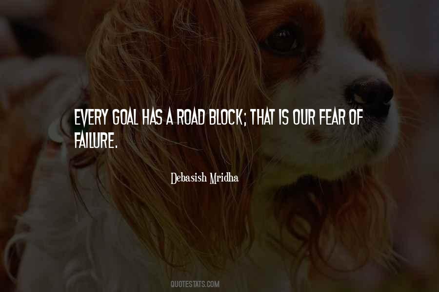 Road Block Sayings #1063914
