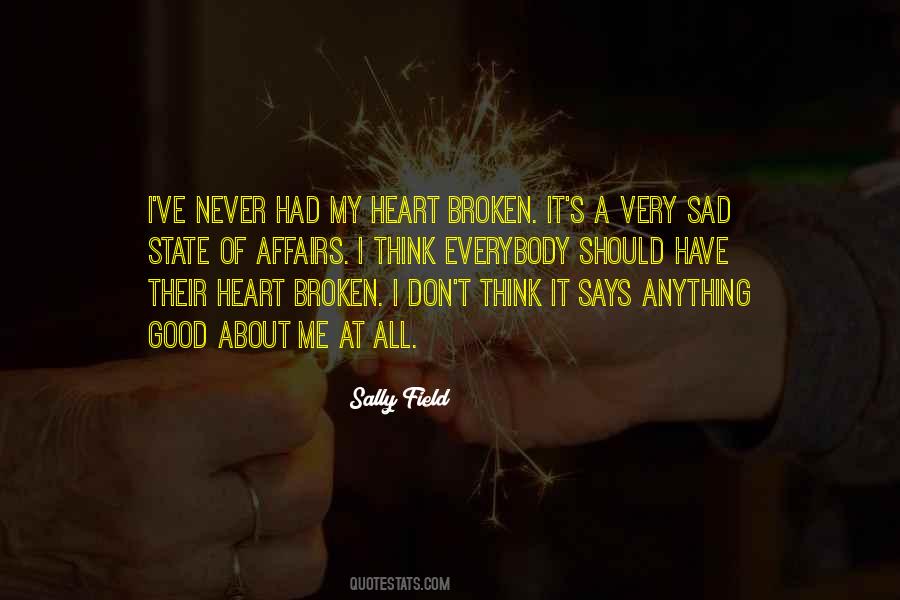 Sad Heart Broken Sayings #1867747
