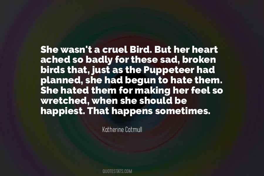 Sad Heart Broken Sayings #730586