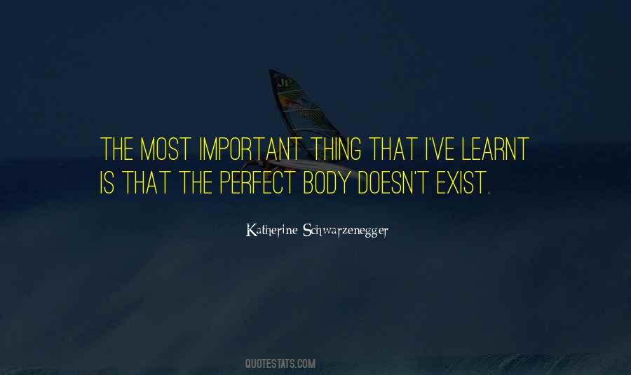 Perfect Body Sayings #786185