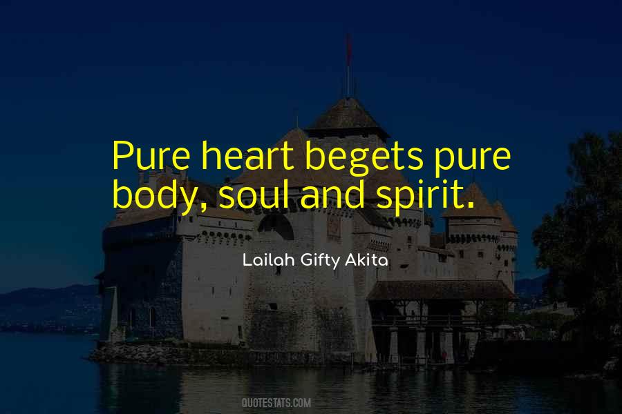 Heart And Body Sayings #169648