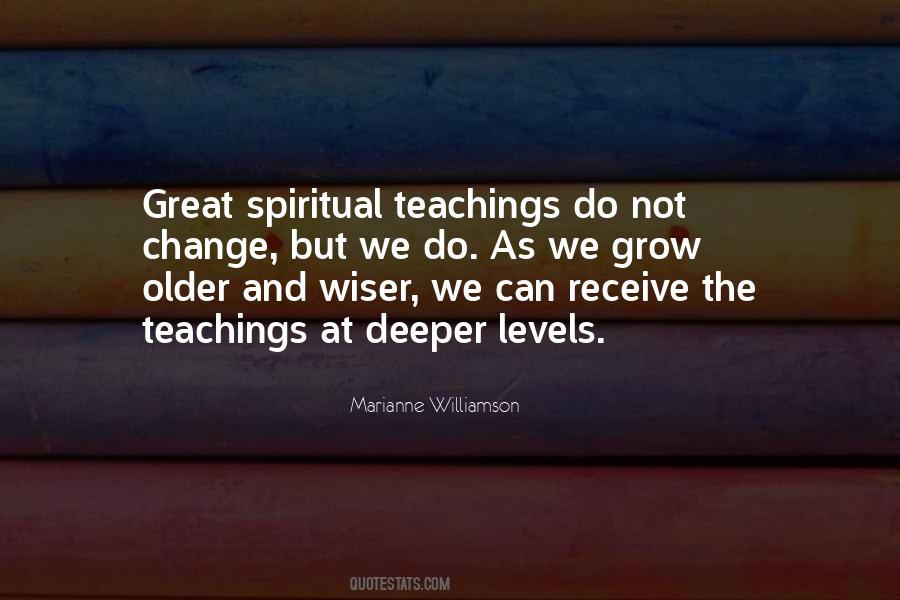 Quotes About Older And Wiser #1371899