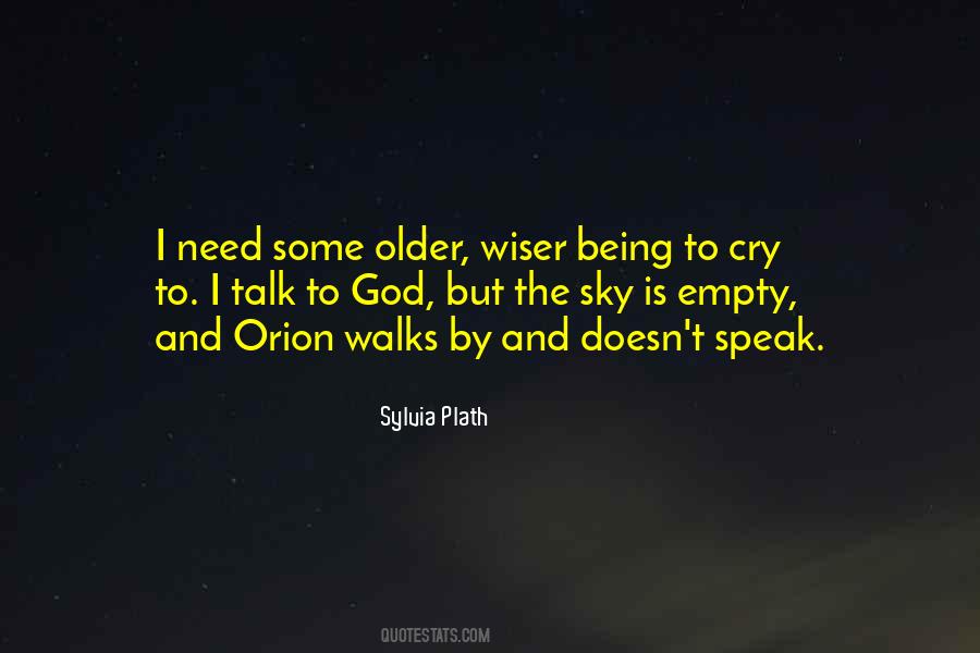 Quotes About Older And Wiser #1436712