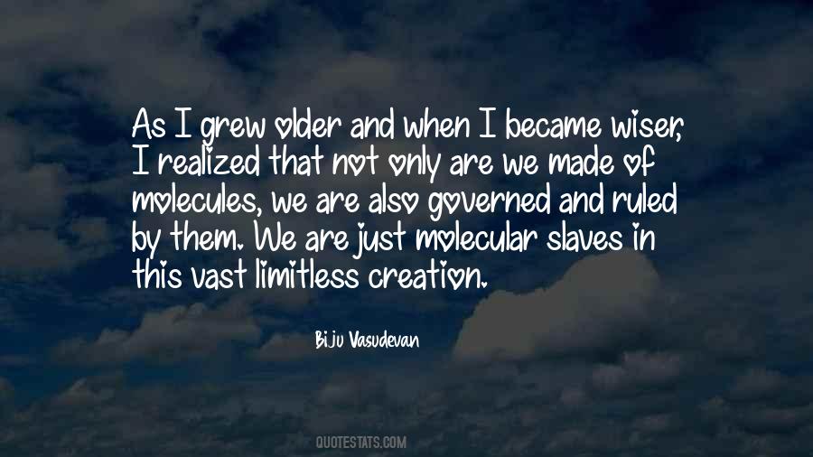 Quotes About Older And Wiser #804495
