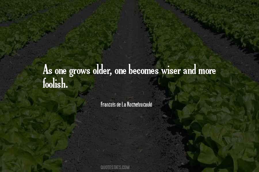 Quotes About Older And Wiser #881267