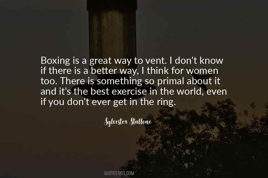 Boxing Ring Sayings #663439