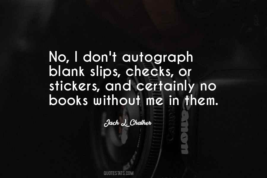 Autograph Books Sayings #1224808