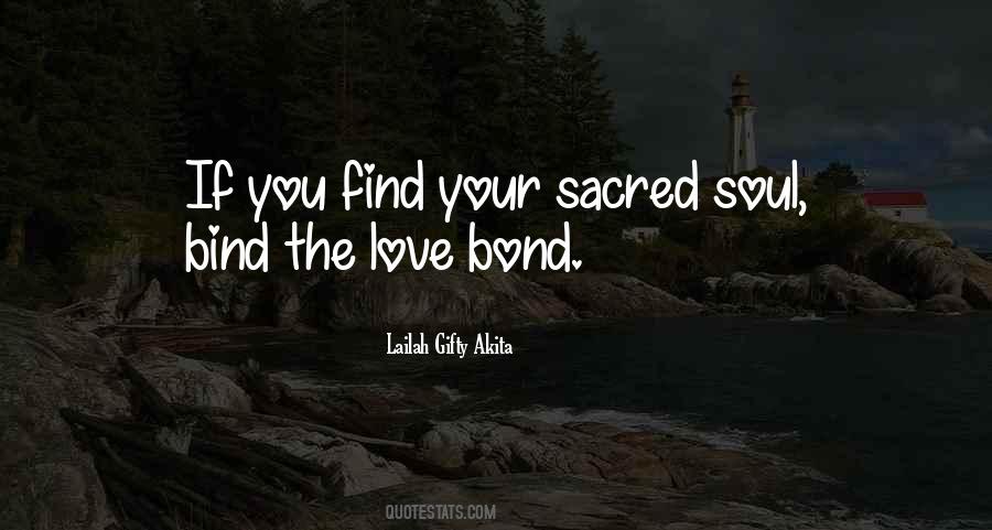 Love Bond Sayings #202294