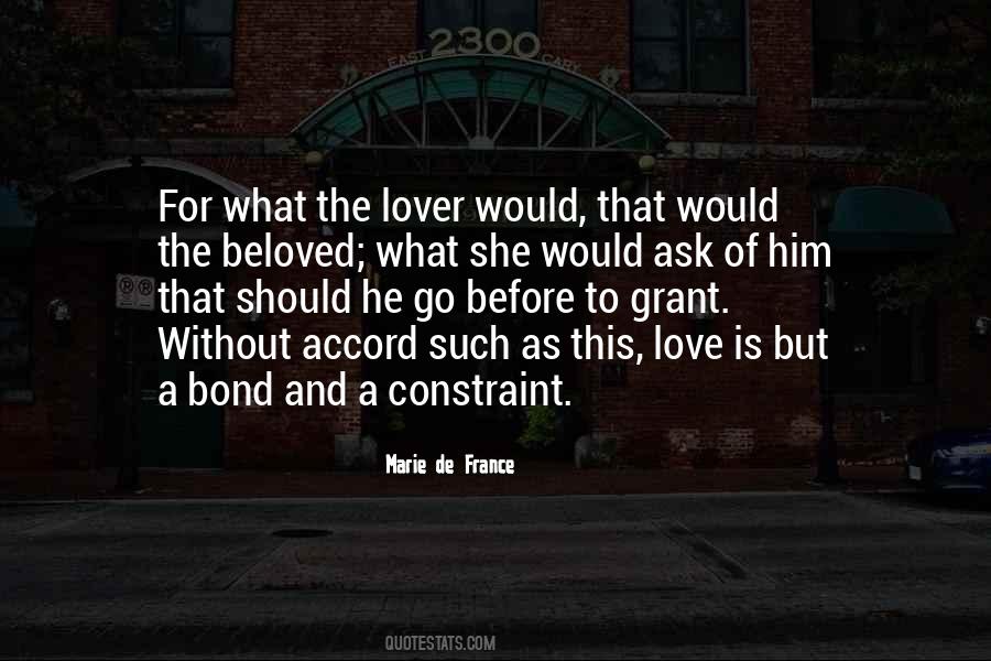 Love Bond Sayings #300060