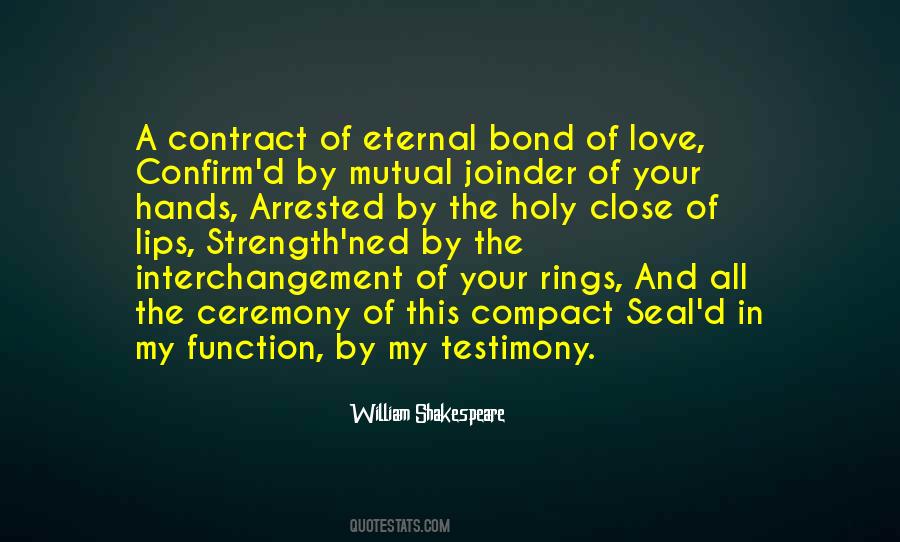 Love Bond Sayings #350941